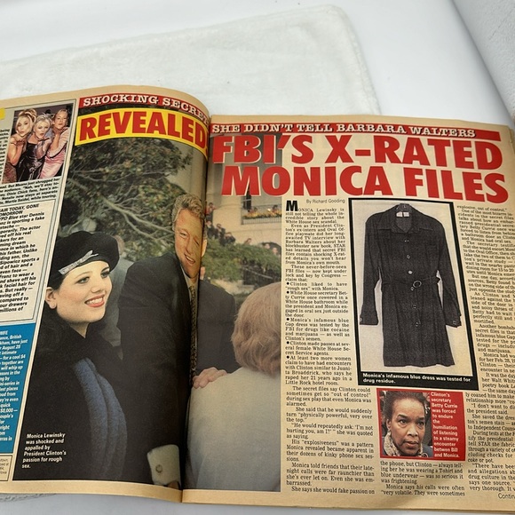 Star Tabloid-March 16, 1999-Monica Lewinsky, Whitney Houston,OJ & Rodman - Picture 6 of 8